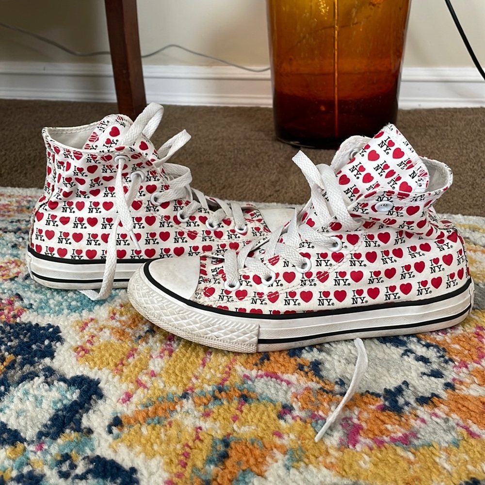 Kids I ❤️NY converse